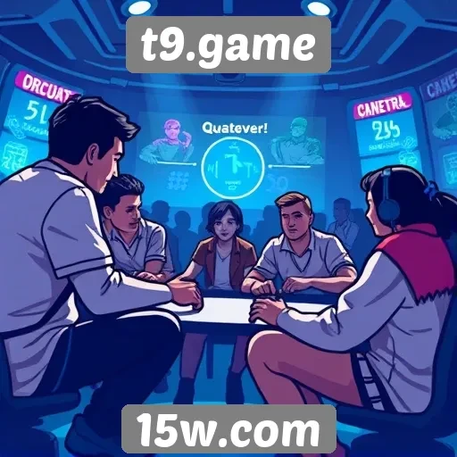exploração da comunidade de jogadores no t9.game